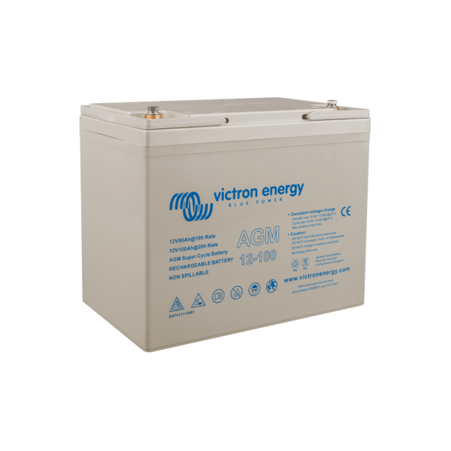Victron Energy AGM 12V 100Ah Super Cycle rechargeable battery