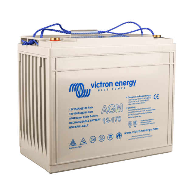 Victron Energy AGM 12V 170Ah Super Cycle batterie rechargeable