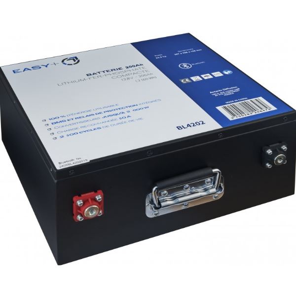 Antarion Lithium-battery 200Ah EASY SLIM + Bluetooth