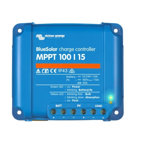 Victron Energy BlueSolar MPPT 100/15 Retail charge controller