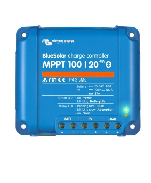 Victron Energy BlueSolar MPPT 100/20 48V Retail regulador de carga