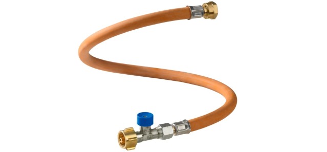 Tubo gas GOK G.36 (M20x1,5) fino a 30 bar con protezione antirottura del tubo flessibile