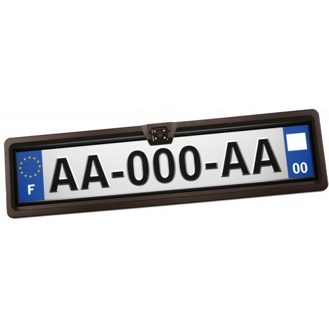 Antarion rear view camera in license plate holder