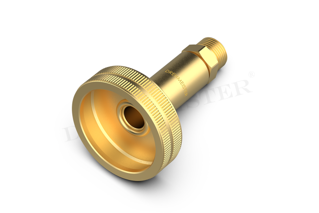 DREHMEISTER DISH Adaptador GPL con rosca NPT de 3/8 - válvula de llenado tanque de 4 orificios