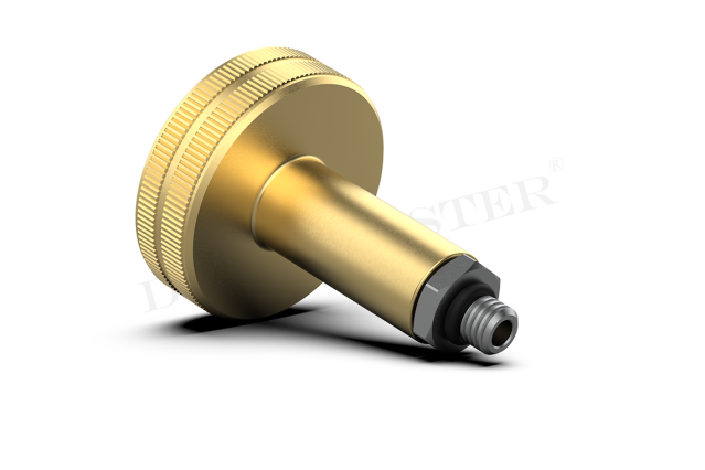 DREHMEISTER DISH LPG adapter M10 - 76 mm (stainless steel connection)
