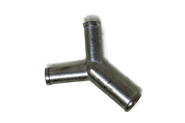 Y connector (aluminium) 16 / 2 x 12 (mm)