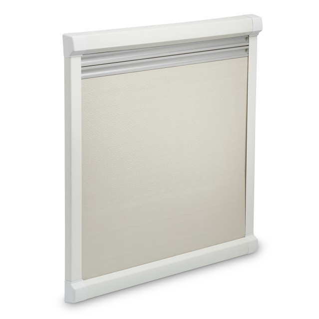 Dometic DB1R blackout blind with fly screen cream white 410-470 mm x 480 mm