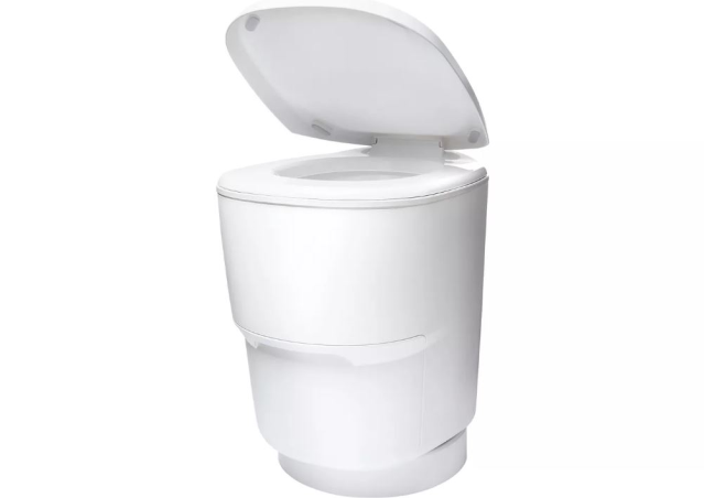 Clesana Verschweißtoilette C1 mit Rundsockel, weiß