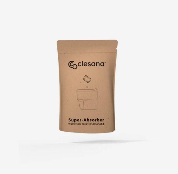 Clesana Super Absorber Beutel für Clesana Toilette C1 + X1, 20 Stück