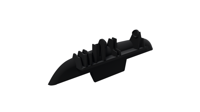 Deckelgriff für Clesana C1, schwarz