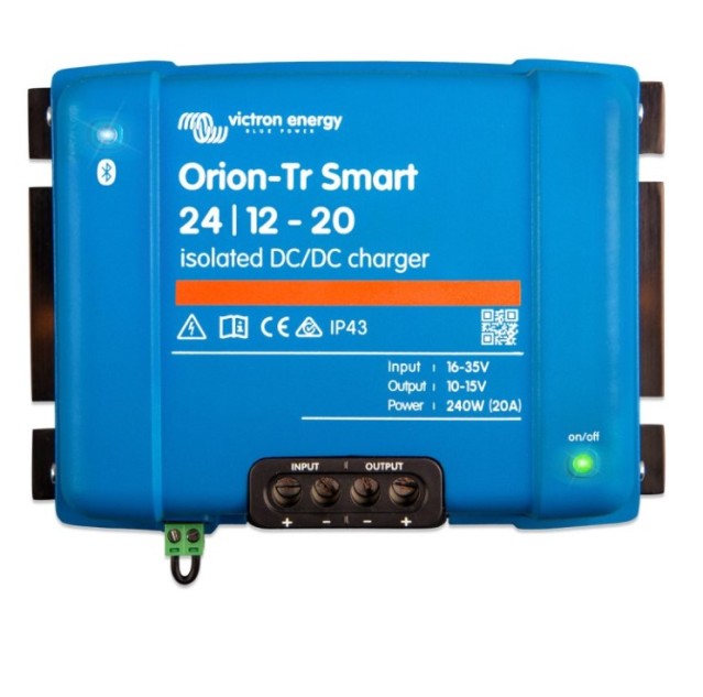Victron Energy Orion-Tr Smart 24/12-20 A Insulated charger