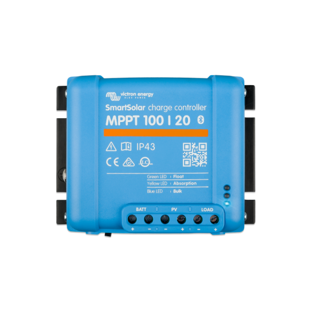Victron Energy MPPT 12/24V 20Ah Contrôleur de charge solaire intelligent Bluetooth