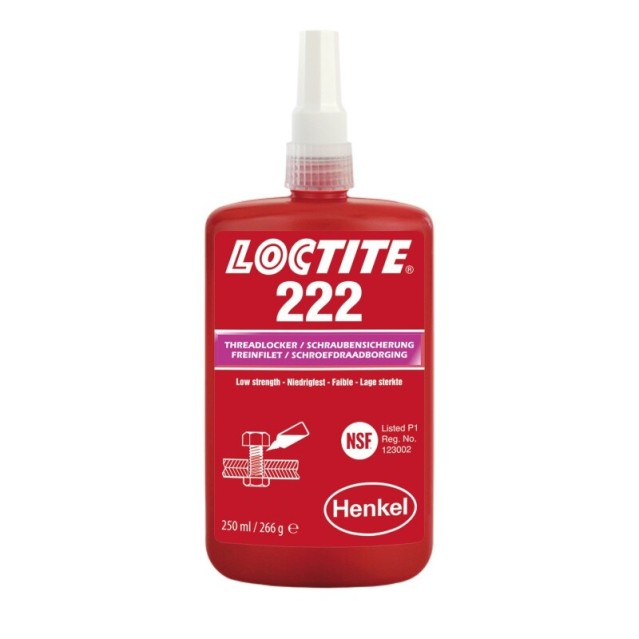 LOCTITE® 222 250ml, violet - Adhésif pour filetage, faible résistance
