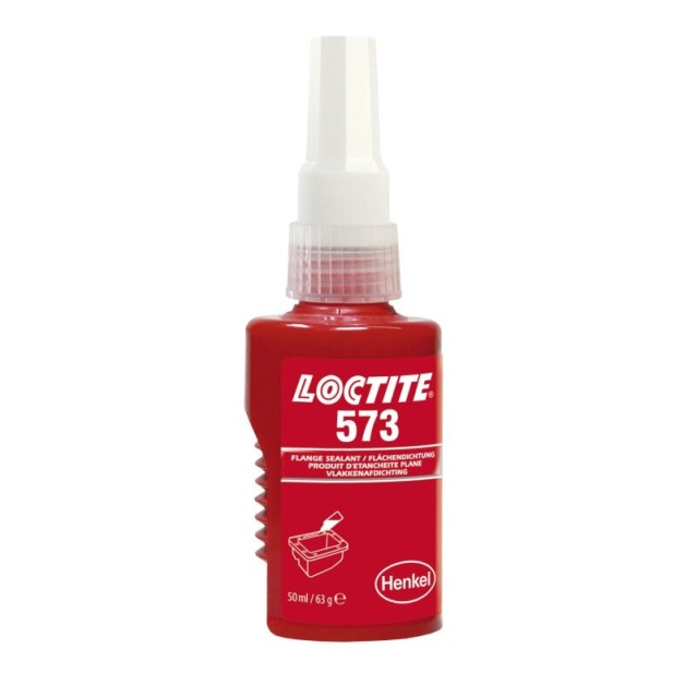 LOCTITE® 573 grün - langsam aushärtend, dichtet eng anliegende Fugen zwischen starren Metallflächen und Flanschen