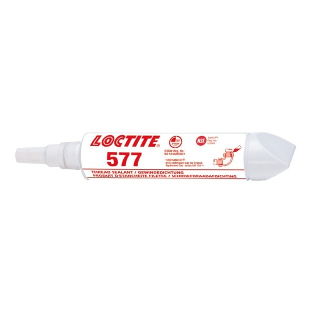 LOCTITE® 577 250ml, jaune - Produit détanchéité des raccords filetés de résistance moyenne, à usage général