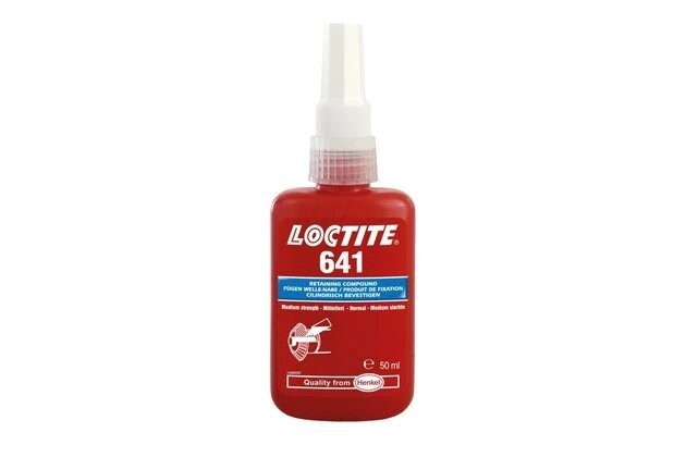 LOCTITE® 641 50ml, gelb - für die Verklebung von zylindrischen Formteilen