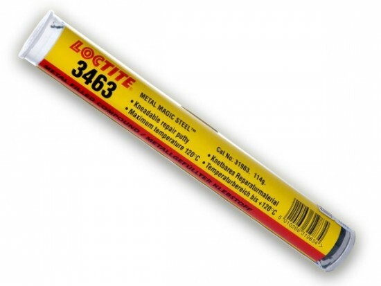 LOCTITE® EA 3463 114g, schwarz - 2-teilige, stahlgefüllte Epoxid-Reparaturspachtelmasse