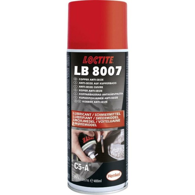 LOCTITE® LB 8007 400ml, spray lubricante eficaz a base de cobre