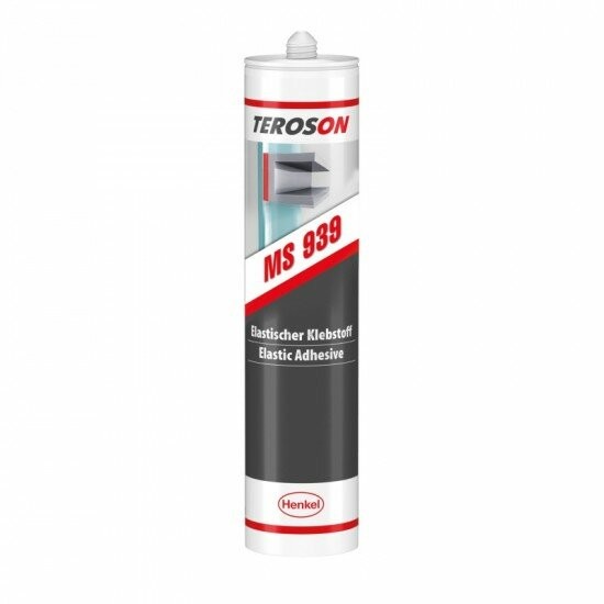TEROSON® MS 939 290ml, noir - Adhésif polymère silane modifié à odeur neutre