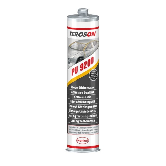 TEROSON® PU 9200 310 ml, black - polymer adhesive/sealant