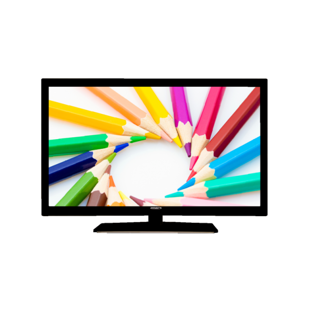 Antarion TV television 19 inch DVBT-2 DVBS2 12 / 24 / 220 V