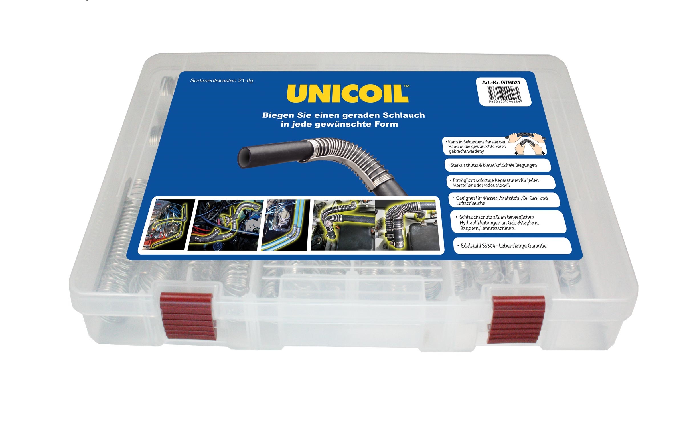 UNICOIL workshop box assortment box + 19 Unicoil