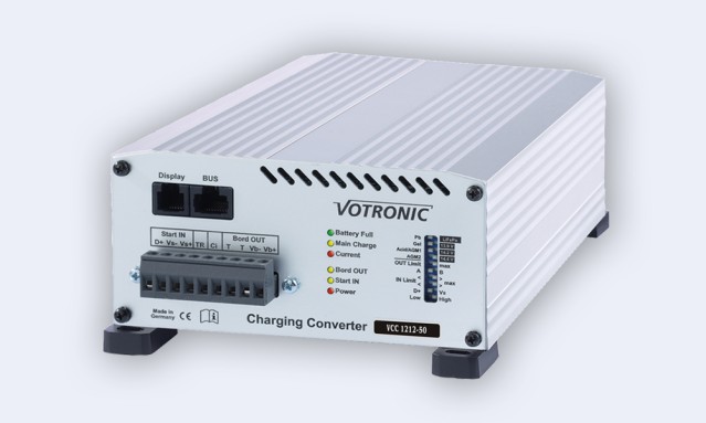 Votronic convertidor rápido de batería, cargador de batería a batería B2B - VCC 1212-50