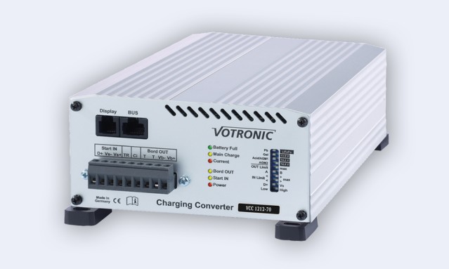 Votronic convertitore a batteria, amplificatore di carica B2B - VCC 1212-70