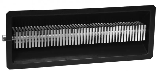 ALDE built-in convector with frame, length 305 mm
