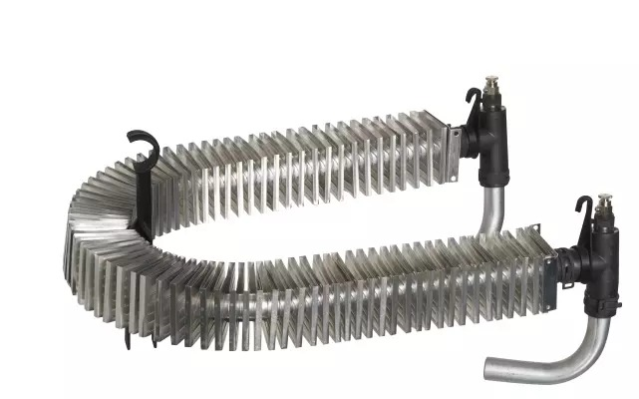 ALDE convector for seat heating
