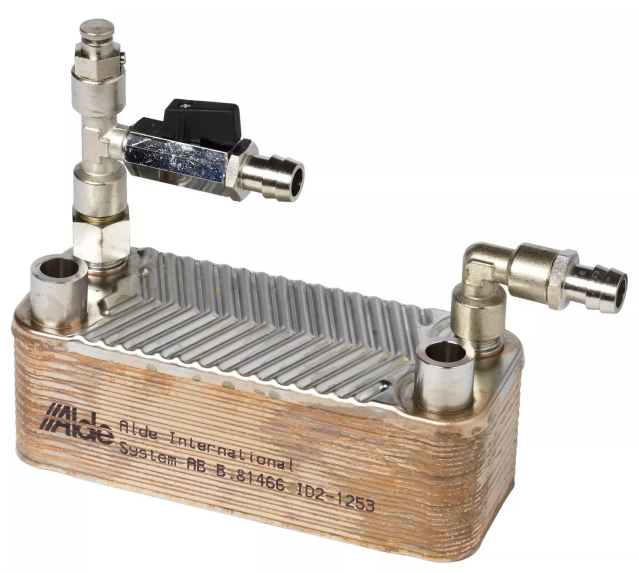ALDE heat exchanger, complete