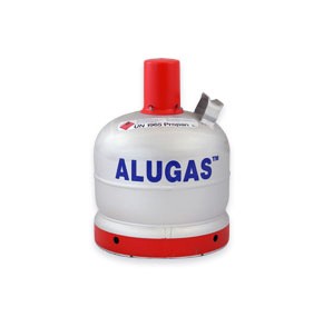 ALUGAS Bombola di gas in alluminio da 6 kg (senza riempimento)