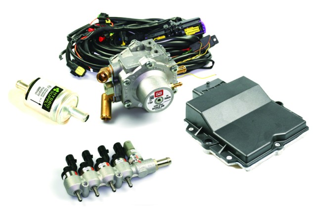 BRC P&D Frontkit 4 Zylinder (orange/1500mbar 8mm)