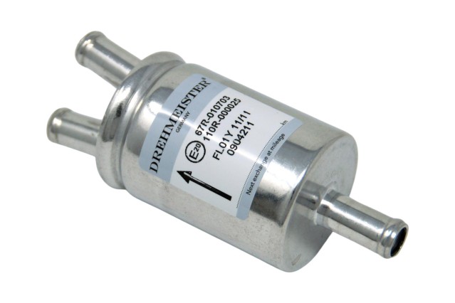 Filtro de gas HS01Y 16 mm entrada / 2 x 12 mm salida (doble)