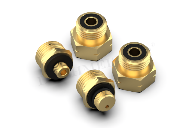 DREHMEISTER Gas connection set Euro - extraction