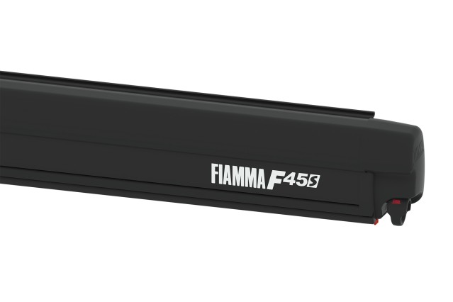 FIAMMA F45S auvent camping car - 425 boîtier noir, Couleur du tissu Royal Grey
