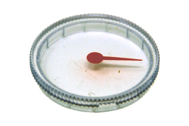 GOK plastic orifice plate with rotatable arrow for pressure gauge