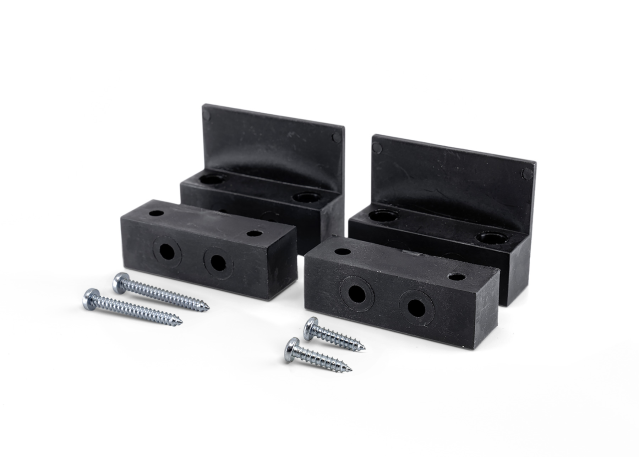 THITRONIK® Montageadapter schwarz (2er Pack)