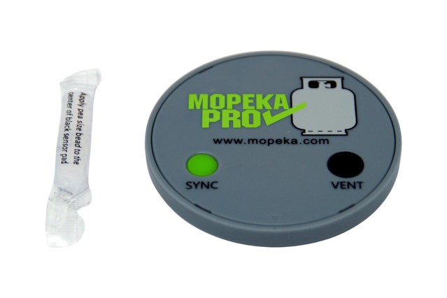 MOPEKA PRO Indicateur de contenu pour bouteille de gaz Bluetooth avec aimant pour les bouteilles de gaz en acier