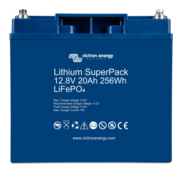 Victron Energy Lithium SuperPack Batterie 12,8 V / 20 Ah