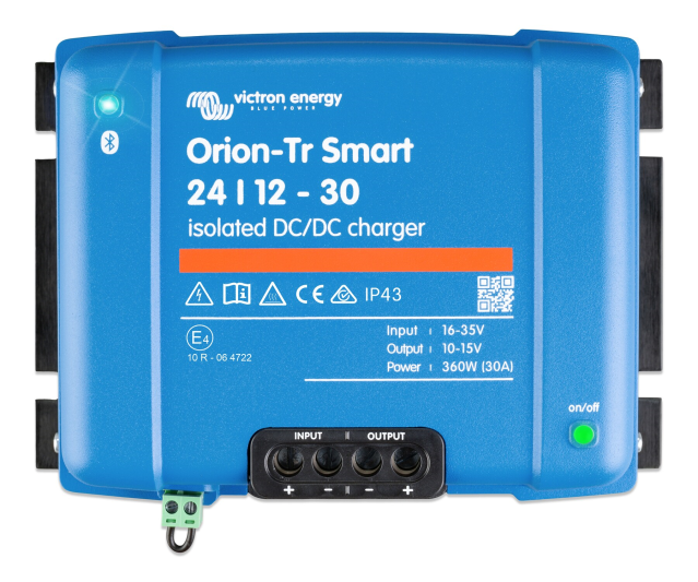 Victron Energy Orion-Tr Smart 24/12-30 360 W DC-DC Ladegerät, isoliert