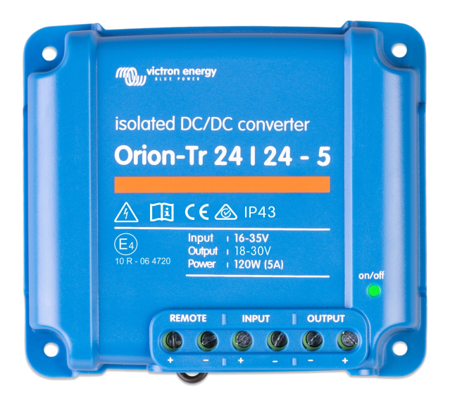 Victron Energy Orion-Tr 24/24-5 120 W DC-DC Wandler, isoliert