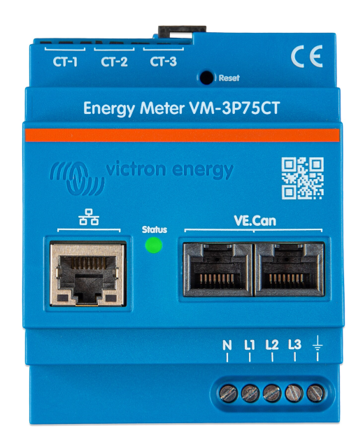 Victron Energy VM-3P75CT, contatore di energia, trifase, 75 A