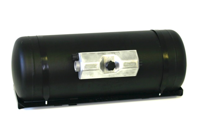GZWM LPG Zylindertank mit 4-Loch Ventilplatte - Durchmesser 400mm