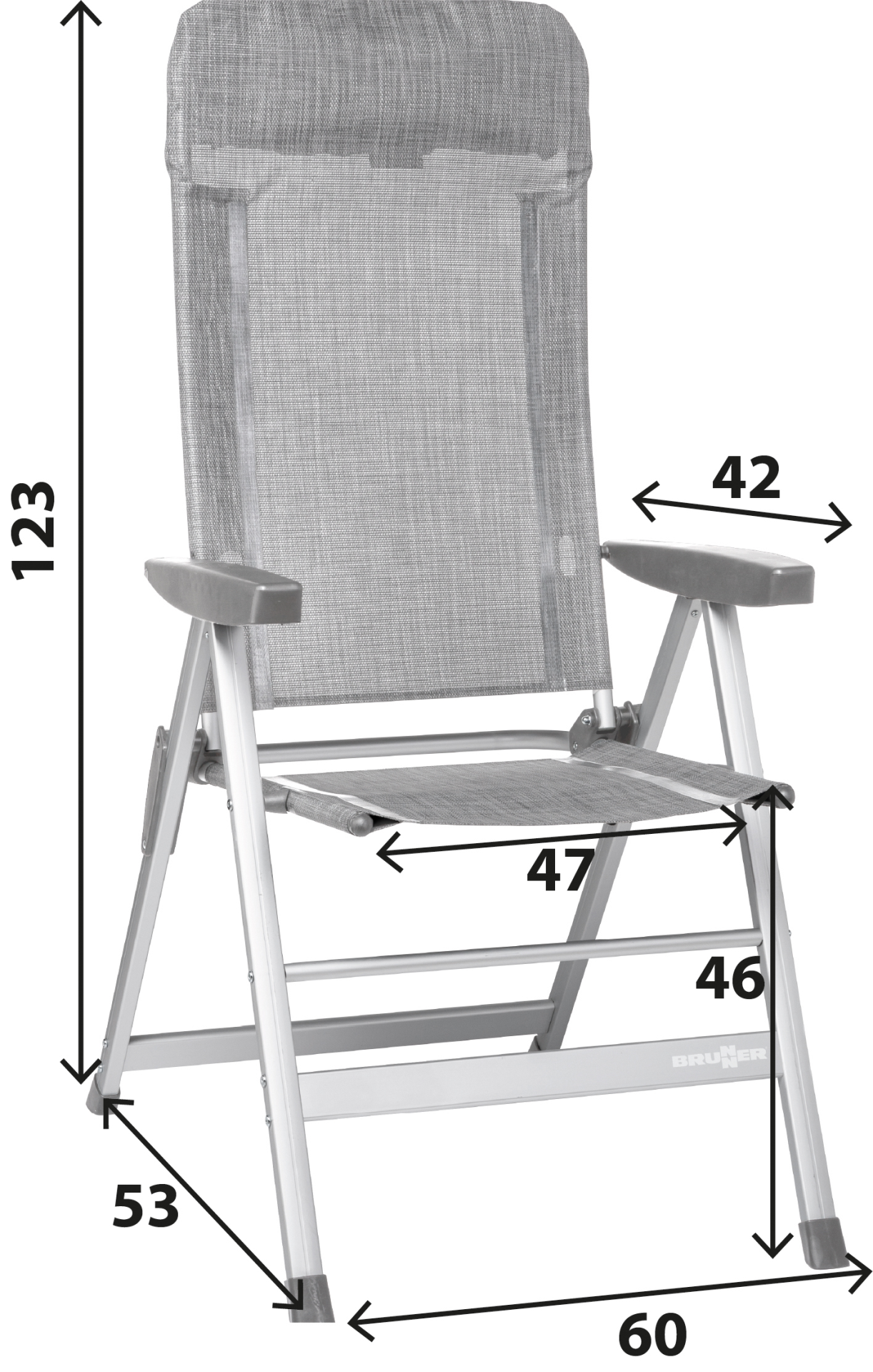 BRUNNER® Skye Campingstuhl