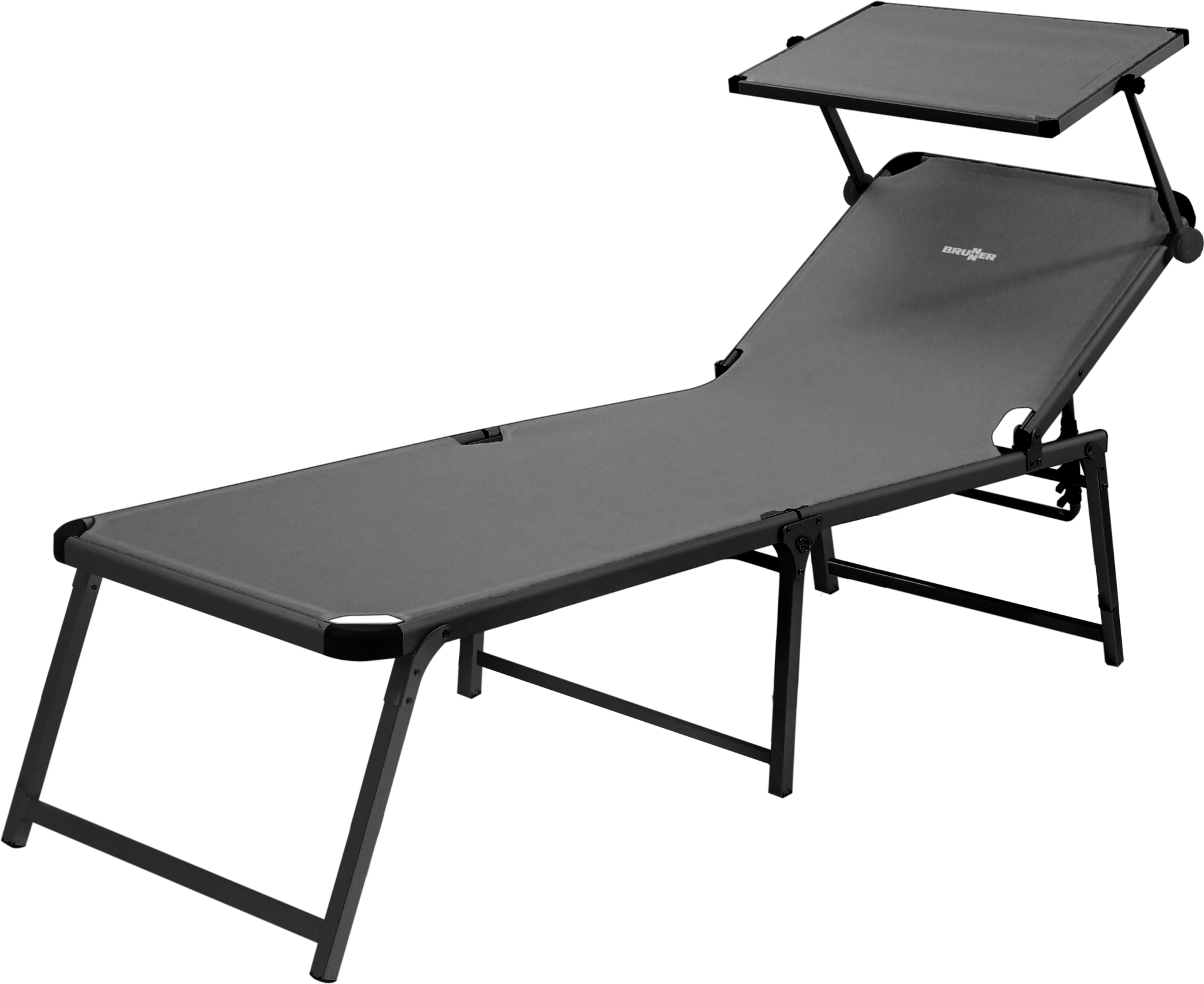 BRUNNER® Marbella High Sonnenliege Grau