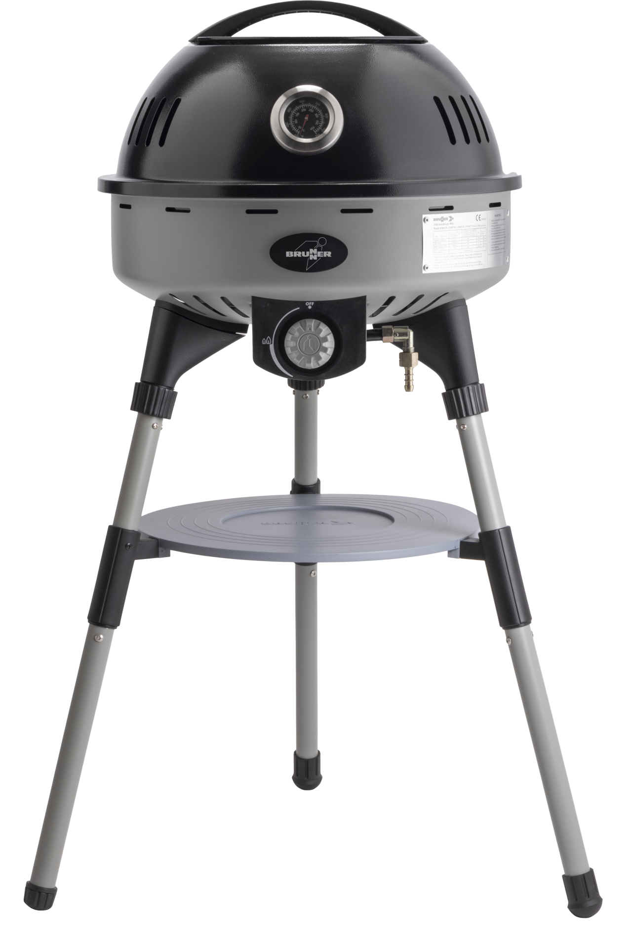 BRUNNER® Devil BBQruiser HT Roundgrid 50 Gasgrill