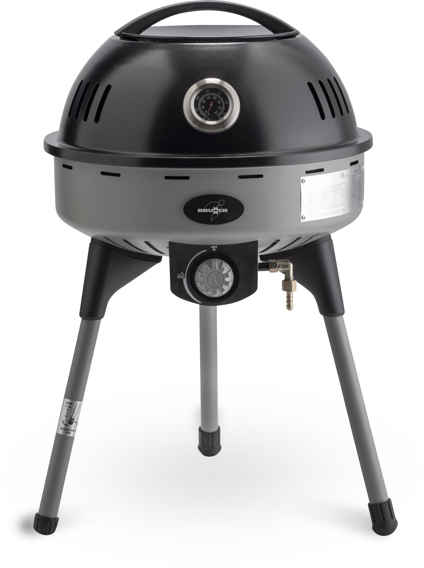BRUNNER® Devil BBQruiser HT Reversible Grid 30 Gasgrill