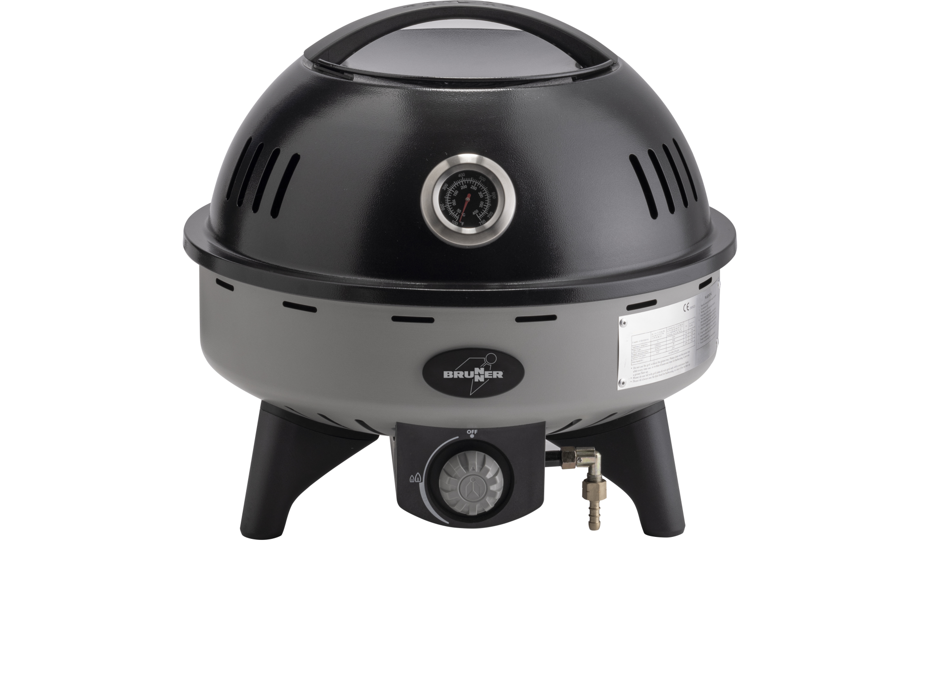 BRUNNER® Devil BBQruiser HT Reversible Grid 50 Gasgrill