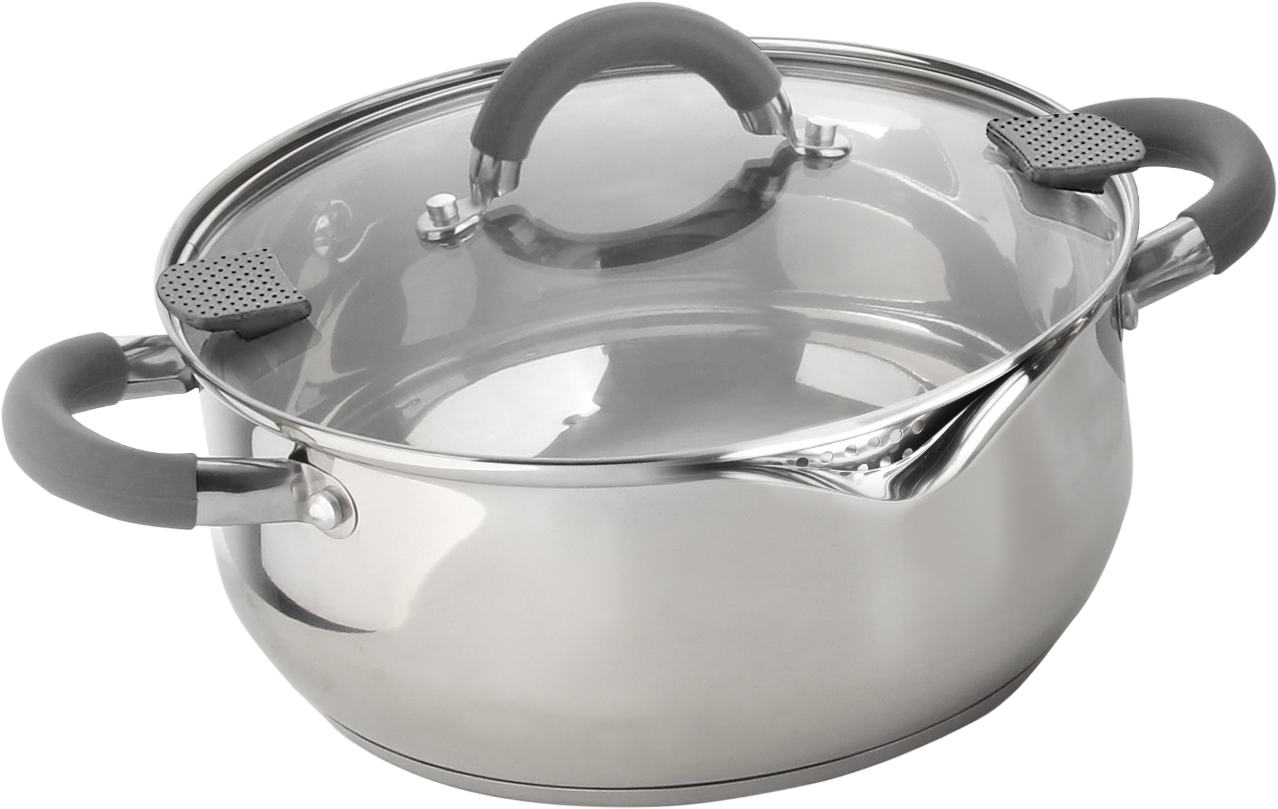 BRUNNER® Omnibox 18+2 Ø 22 cm Camping-Kochtopf Antihaft